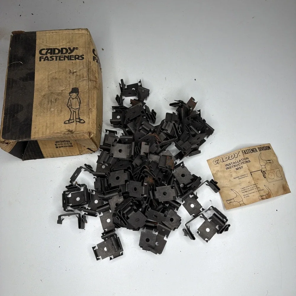 Caddy MSF Metal Stud Fastener- Box of 96 Erico Original Instructions Included